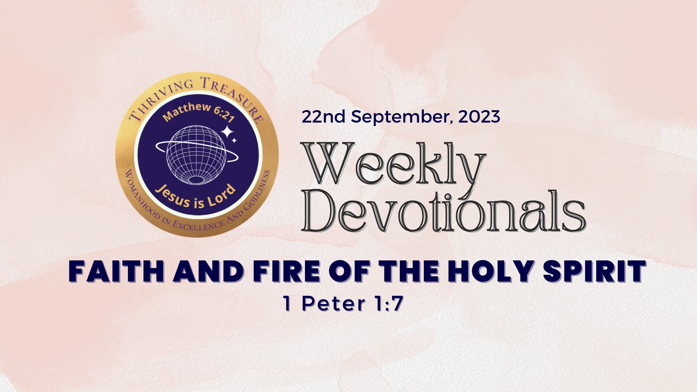 Read more about the article FAITH AND FIRE OF THE HOLY SPIRIT