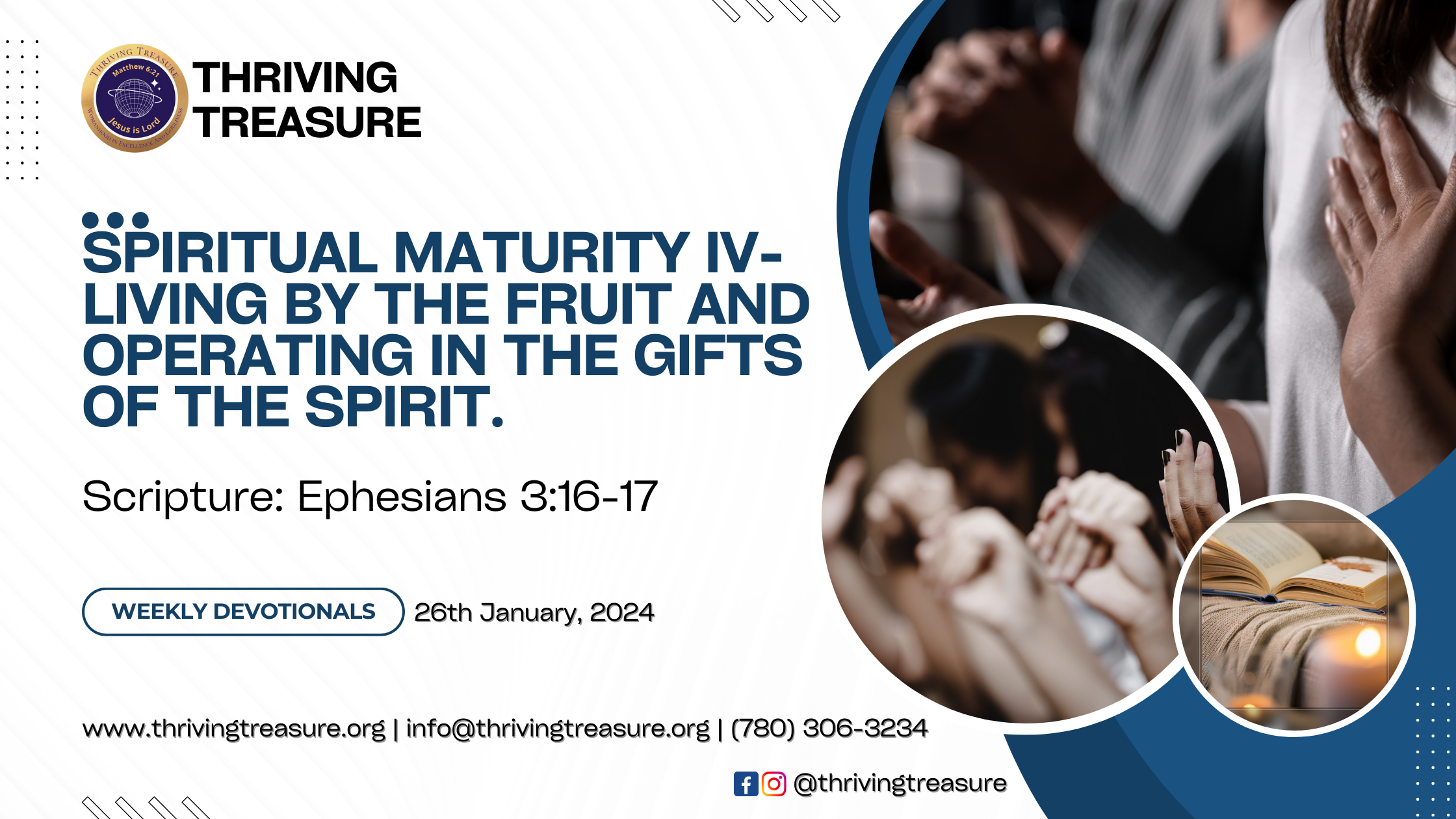 You are currently viewing SPIRITUAL MATURITY IV- LIVING BY THE FRUIT AND OPERATING IN THE GIFTS OF THE SPIRIT