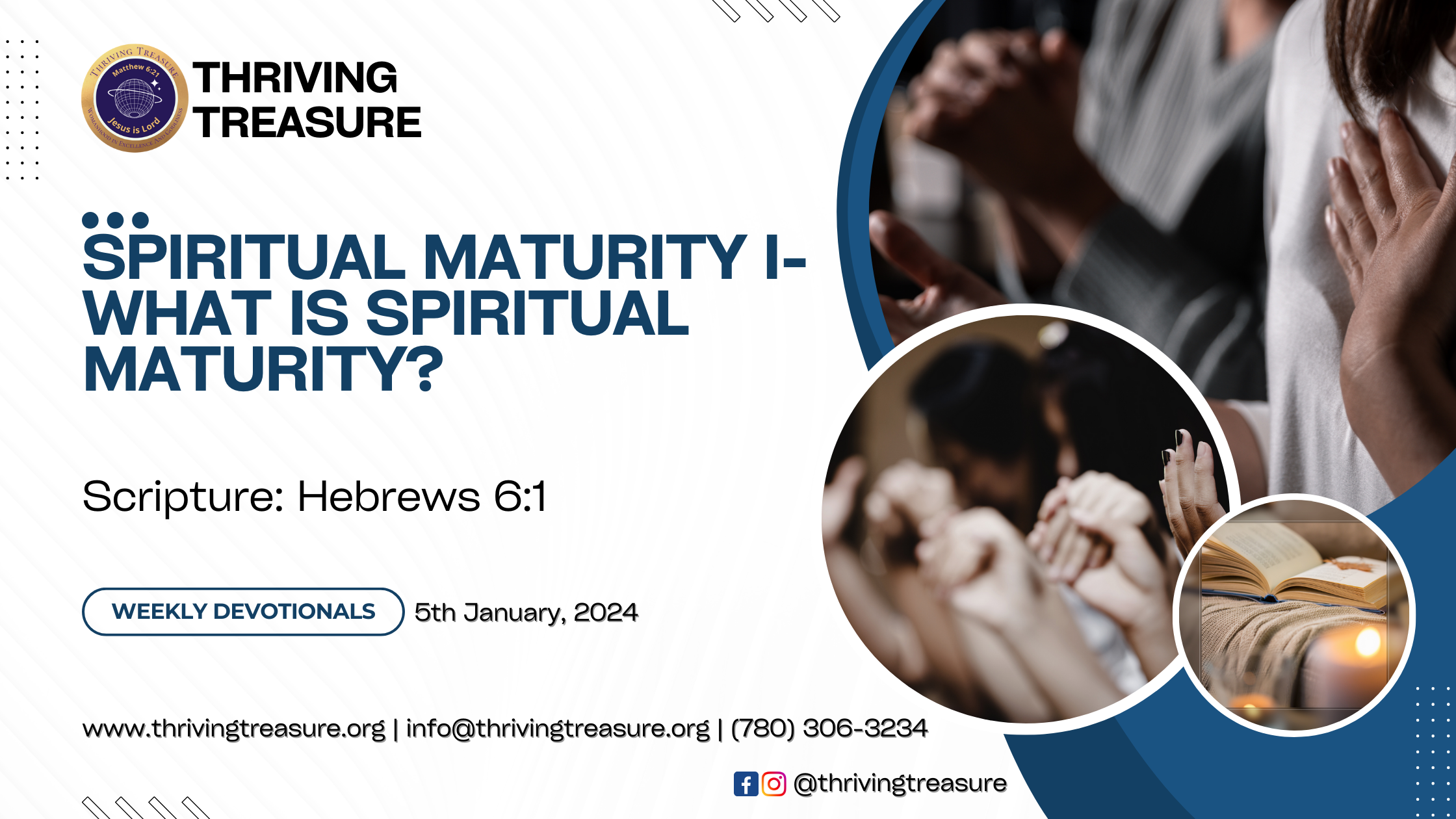 Read more about the article SPIRITUAL MATURITY I- WHAT IS SPIRITUAL MATURITY?