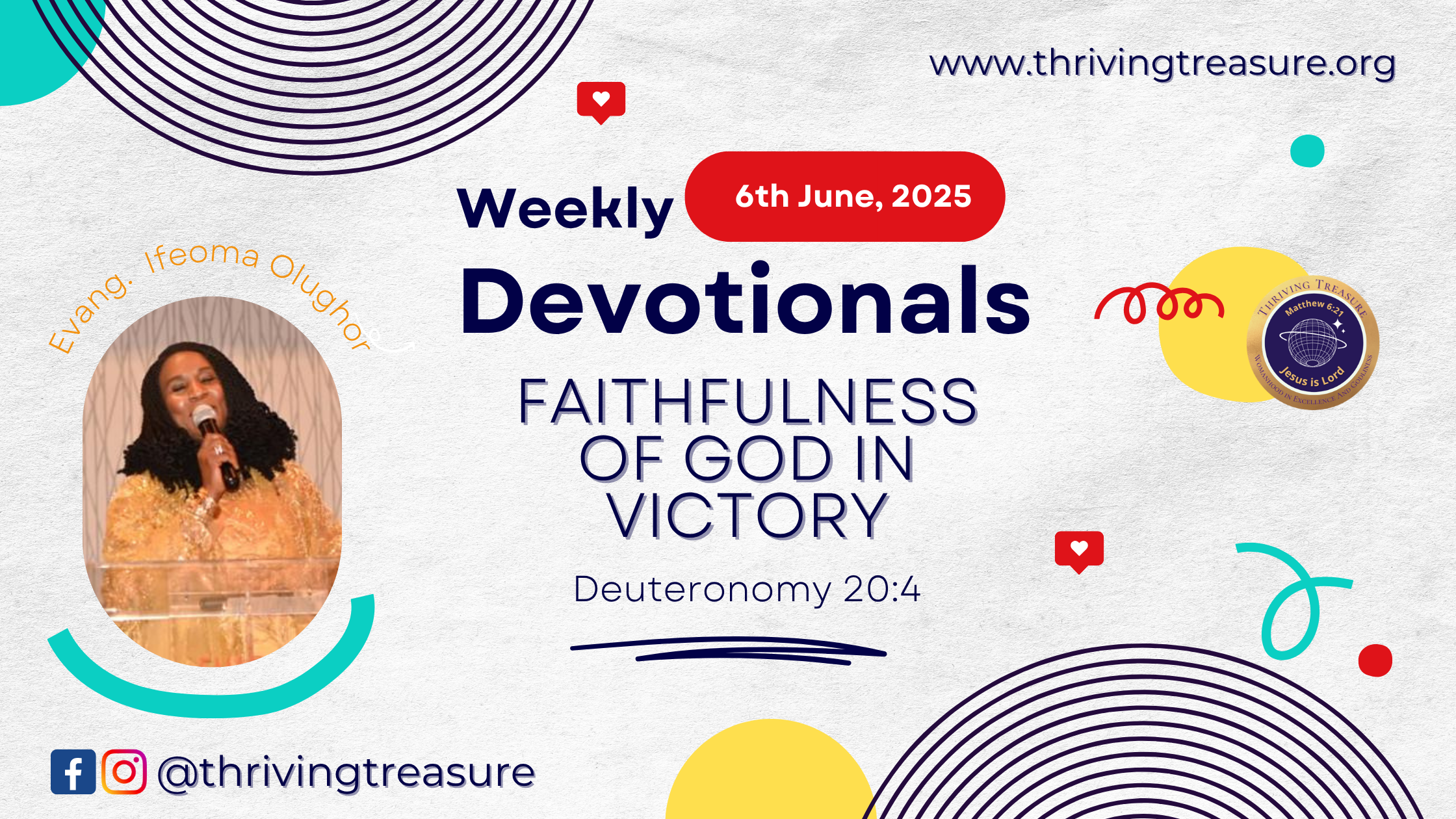 Read more about the article FAITHFULNESS OF GOD IN VICTORY