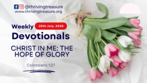 Read more about the article CHRIST IN ME: THE HOPE OF GLORY