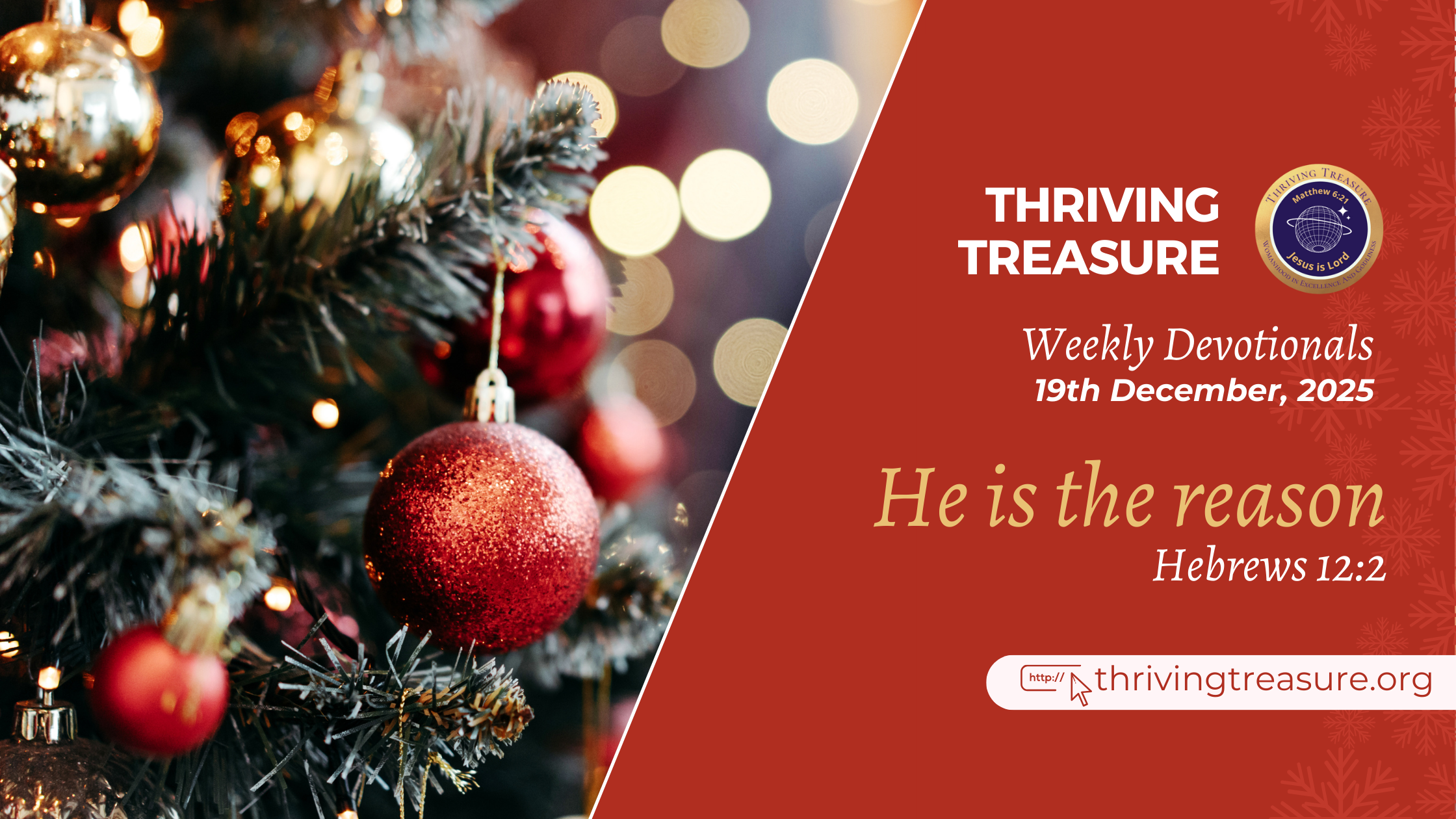 You are currently viewing HE IS THE REASON