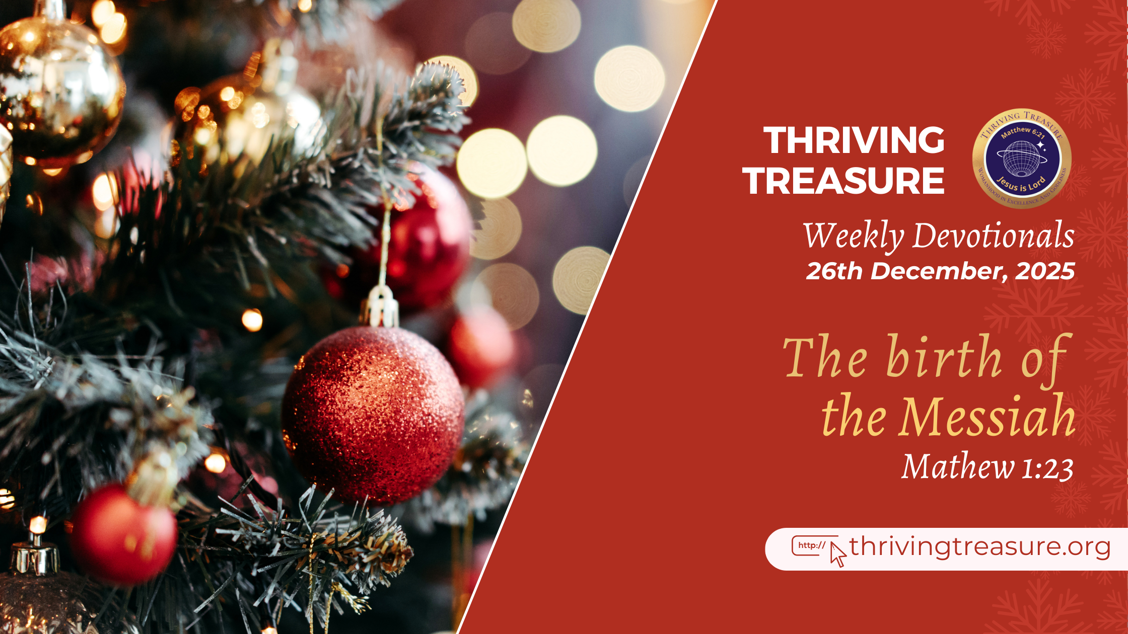 You are currently viewing THE BIRTH OF THE MESSIAH