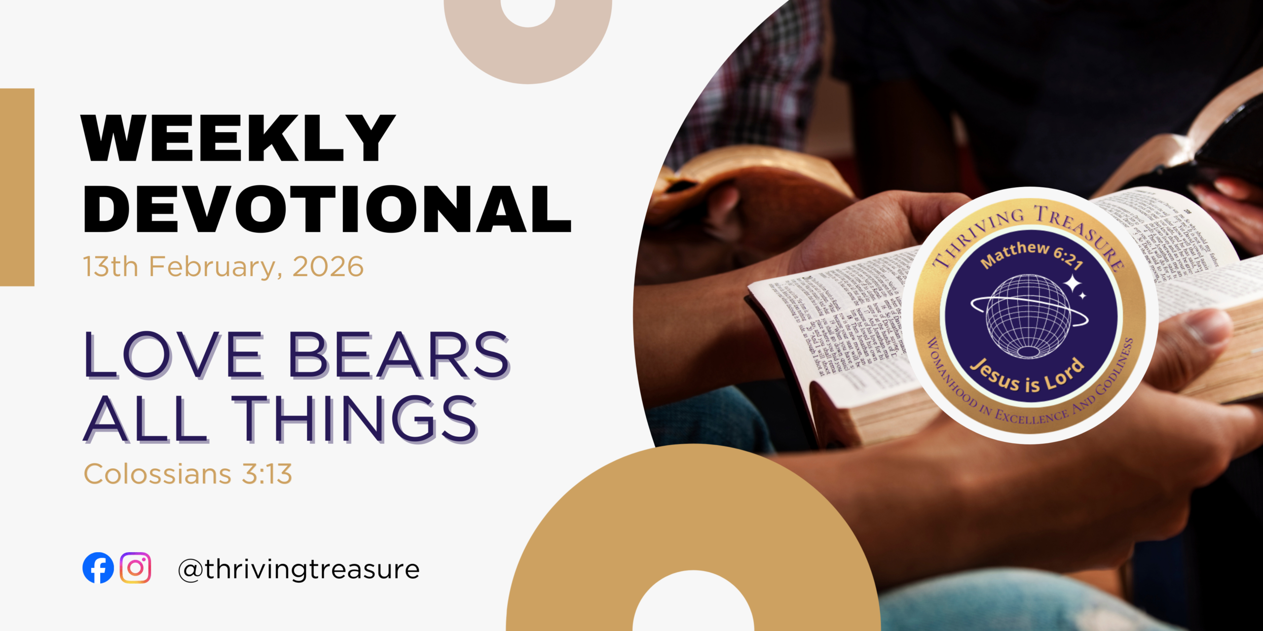 You are currently viewing LOVE BEARS ALL THINGS