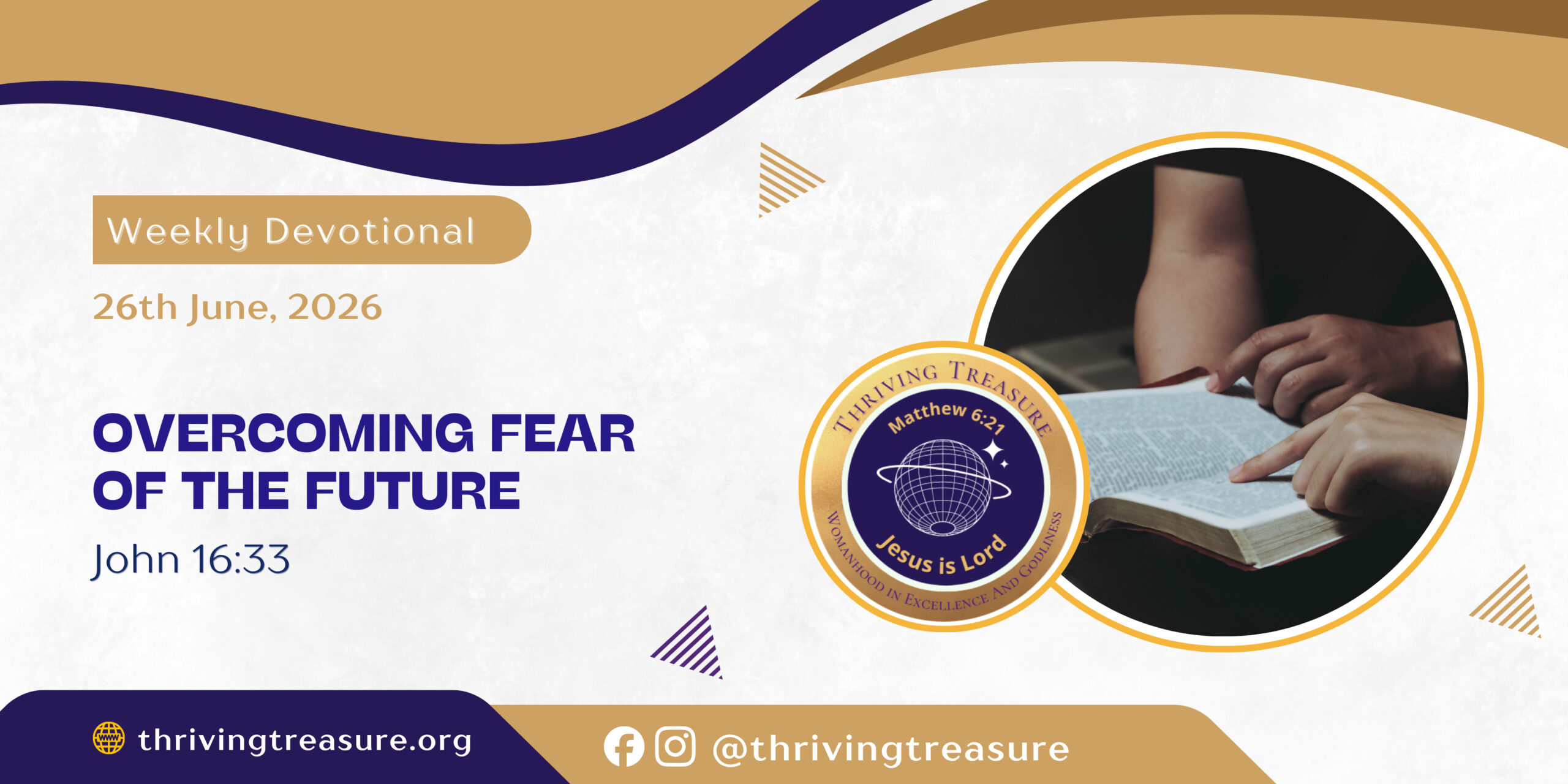 You are currently viewing OVERCOMING FEAR OF THE FUTURE