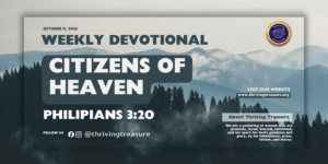 Read more about the article CITIZENS OF HEAVEN